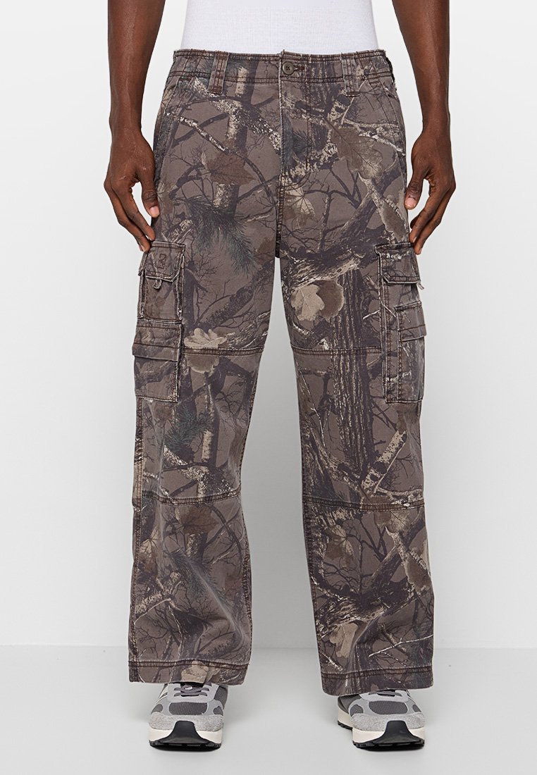 Hollister Co. Cargobroek donkerbruin