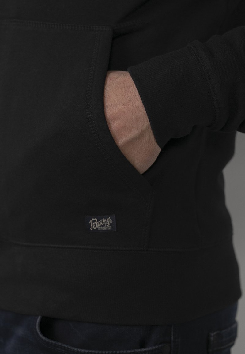 Herren Kapuzenpullover | Petrol Industries Sweatjacke black/schwarz - WW76013 Herren Kapuzenpullover | Petrol Industries Sweatjacke black/schwarz - WW76013