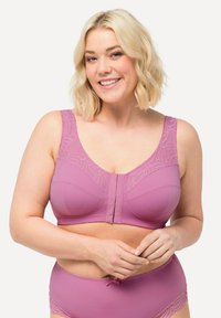 Ulla Popken ENTLASTUNGS- KELLY VORDERVERSCHLUSS - Bustier - dusty rose
