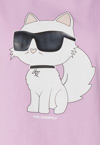 KARL LAGERFELD IKON CHOUPETTE - Camiseta estampada - orchid bouquet