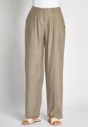 LENYA - Stoffhose - olive