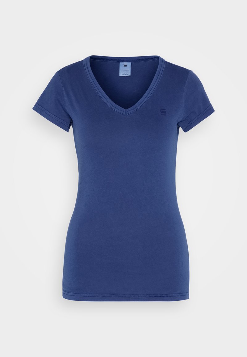 G-Star T-shirt basic blauw
