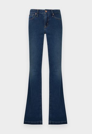 Gap Tall, LONG AND LEAN - Traperice krojene za nošenje s čizmama - dark indigo