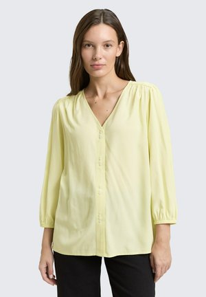 Blouse - soft lemon
