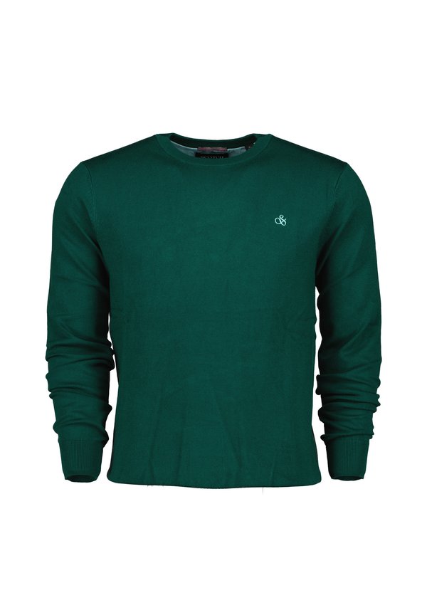 SLIM FIT - Strickpullover - groen