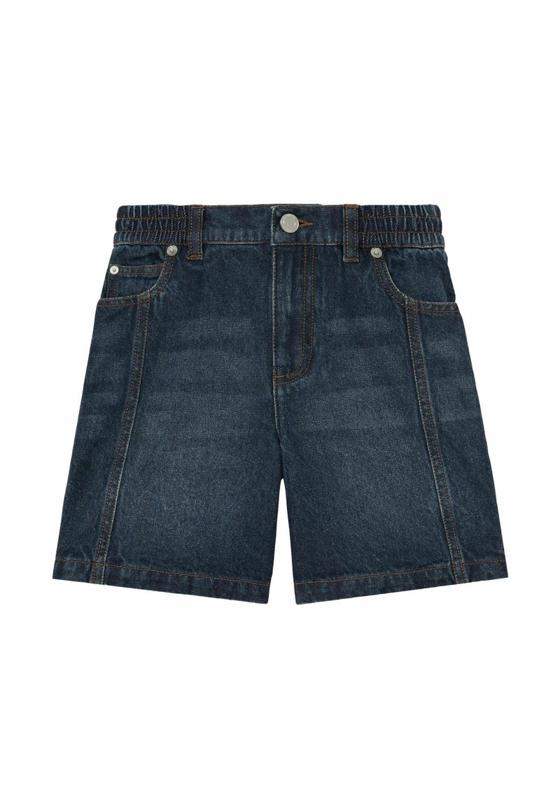 Reiss REISS PETRA KNEE-LENGTH DENIM SHORTS - Farkkushortsit - blue