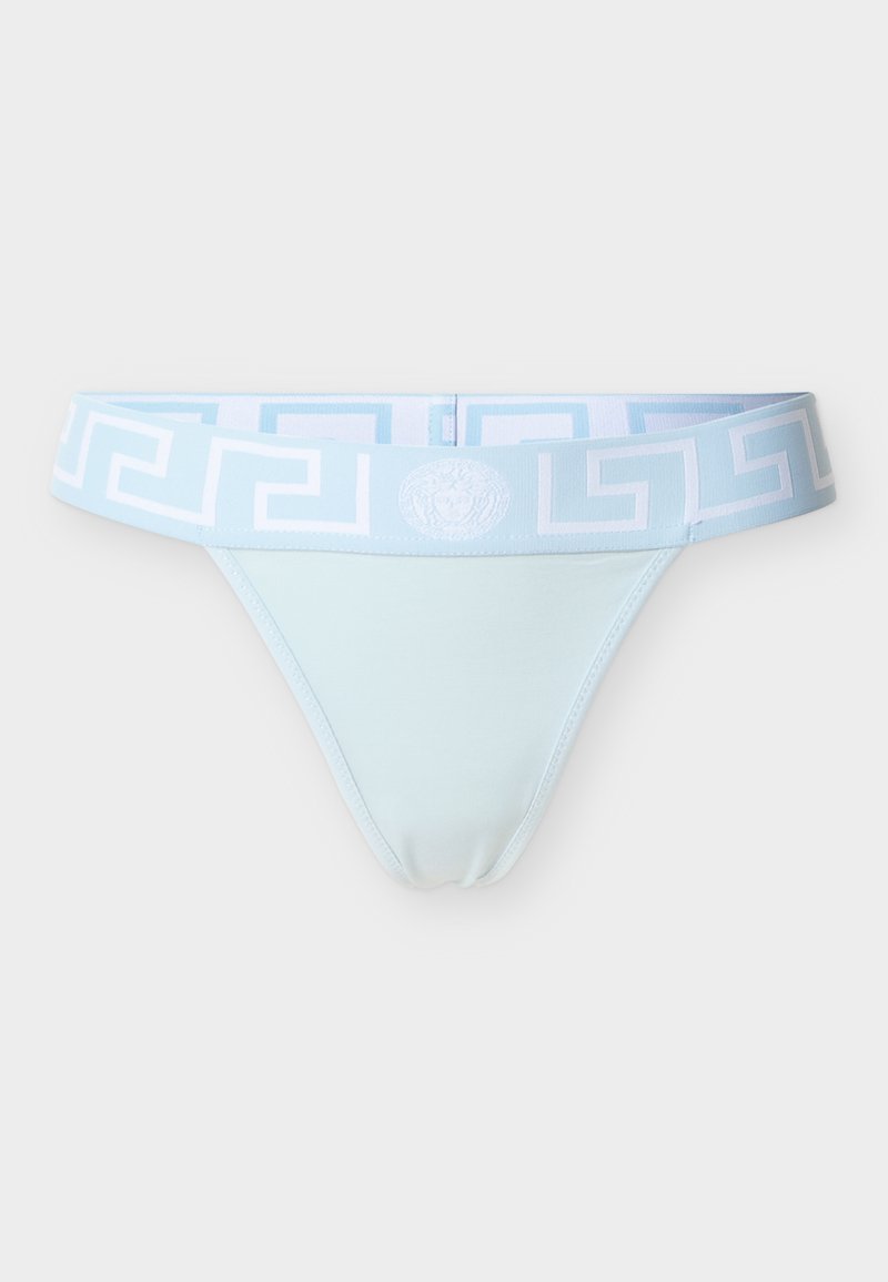 Versace THONG - String - pastel blue/white/bleu clair - ZALANDO