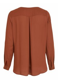 VILA VILUCY - Blouse - tobacco brown