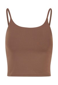 Top - mocca brown
