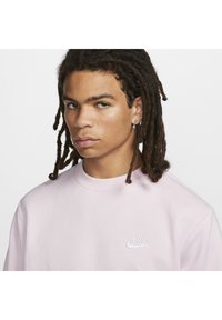 Nike Sportswear CRW - Ikdienas džemperis - pink foam white