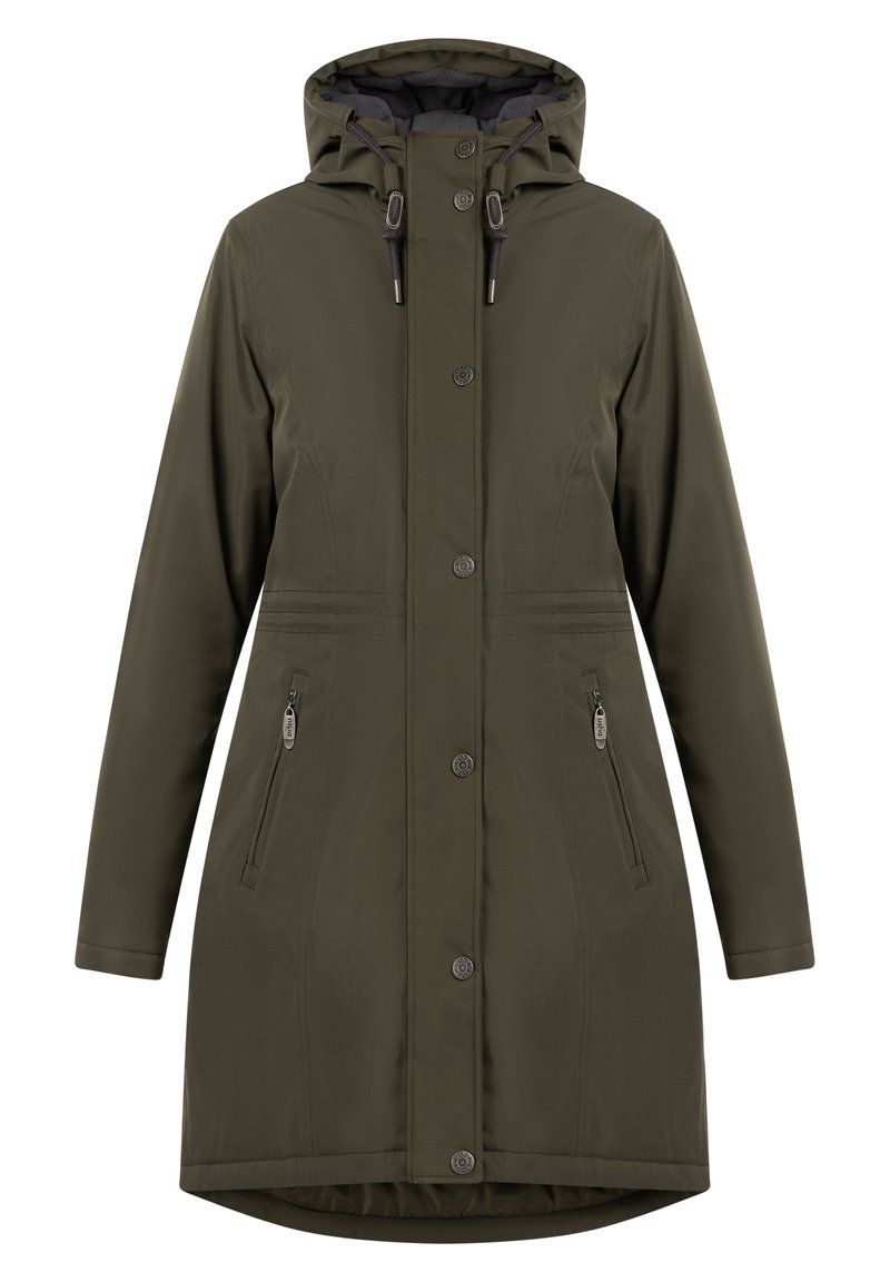 usha Parka donkergroen