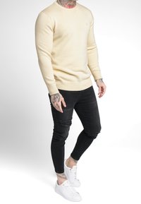 SIKSILK Strickpullover - off-white