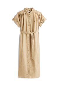 BELTED MIDI DRESS - Haljina-majica - camel