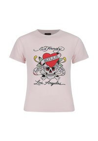 LOVE KILLS SLOWLY DIAMANTE  - T-Shirt print - pink