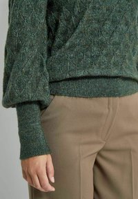 PEPPERCORN PUFF SLEEVE - Maglione - jungle green
