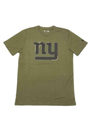 NEW YORK GIANTS CAMO LOGO - T-Shirt print - oliv