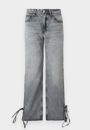 BAGGY STRING  - Straight leg jeans - sim grey