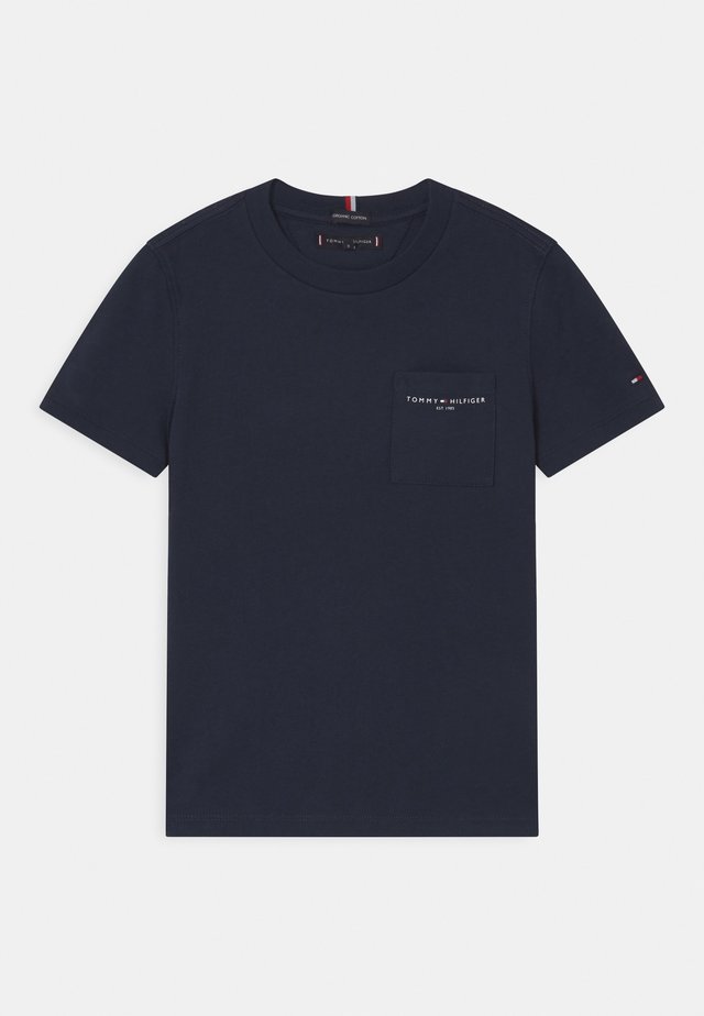 ESSENTIAL POCKET  - T-Shirt basic - twilight navy