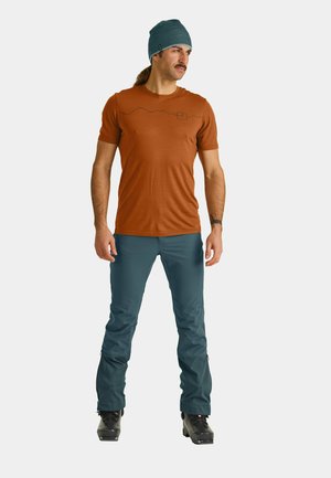 COL BECCHEI - Outdoor trousers - dark arctic grey