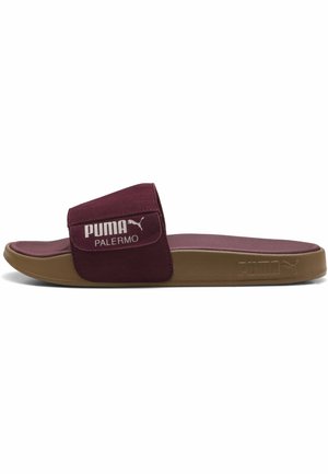 UNISEX - Slip-on sandaler - ruby shimmer alpine snow gum