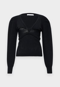 DELVINA - Pullover - black