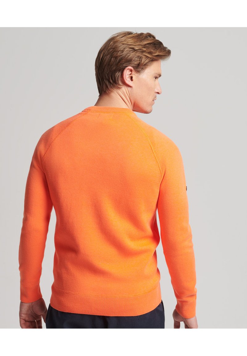 Herren Strickjacken | Superdry Strickpullover shocker orange/orange - IS57160 Herren Strickjacken | Superdry Strickpullover shocker orange/orange - IS57160