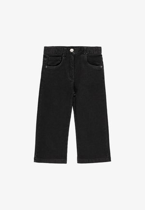 Jeansy Straight Leg - black
