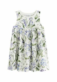 Next - SLEEVELESS - REGULAR FIT - Žerzejové šaty - blue floral Miniatura obrázku 1