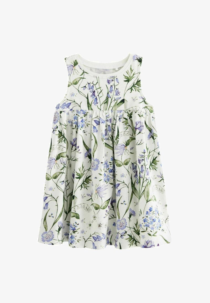 Next - SLEEVELESS - REGULAR FIT - Trikotāžas kleita - blue floral, Palielināt