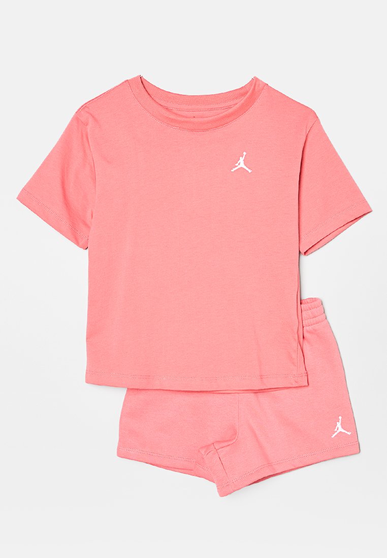 Jordan T-shirt basic donkerroze Jordan T-shirt basic donkerroze