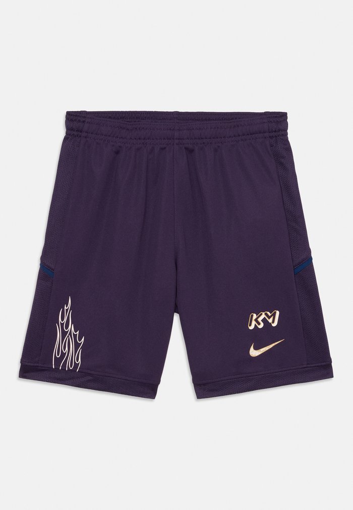 Nike KYLIAN MBAPPE UNISEX - Pantalón corto de deporte - grand purple/blue void/metallic gold coloured