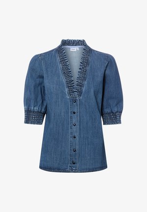 Nümph, NÜMPH BLUSE NUZANDIE - Overhemdblouse - denim