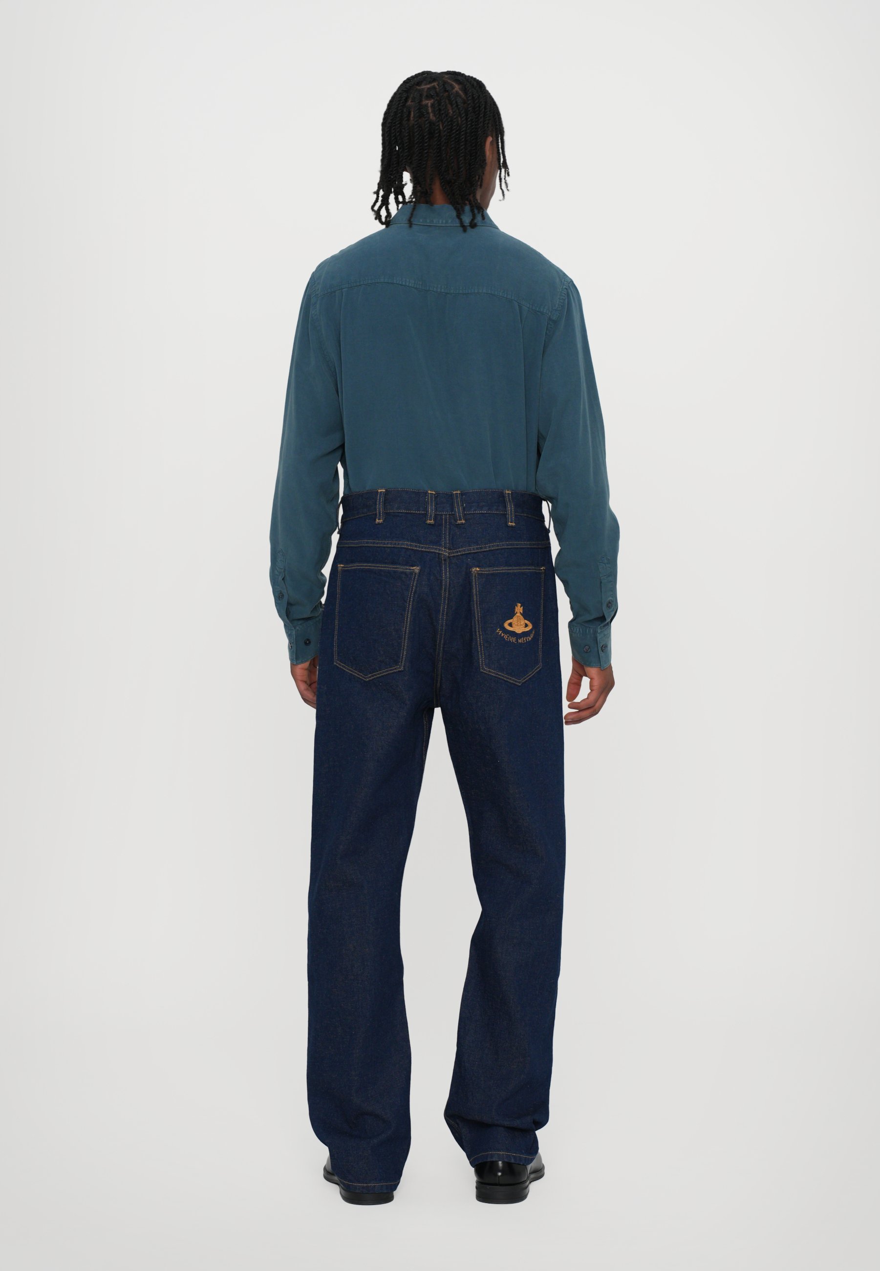 新品 vivienne westwood indigo denim pants Vivienne Westwood BAGGY UNISEX - Relaxed fit jeans - indigo/blue