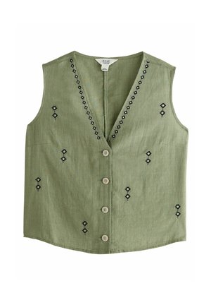 Veste sans manches - green