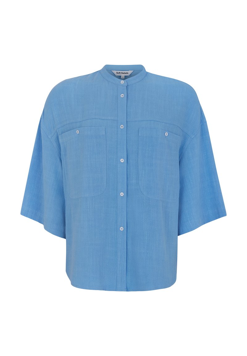 Soft Rebels SRPALMER Buttondown blouse little boy blue/light blue