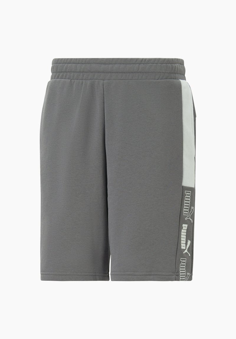 Puma - BLOCK 9 FT  - Šortai - cool dark gray white, Padidinti