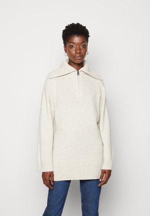 LONGSLEEVE TROYER - Jumper - chalky stone