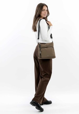 Schoudertas - taupe