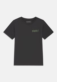 Friboo 3 PACK - Μπλουζάκι με στάμπα - black/brown