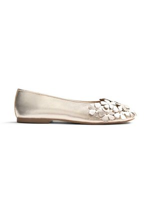 FLOWER FLATS TOWNSEND - Ballerine - platino