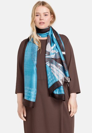 LEICHTER - Scarf - orion blue gemustert