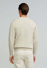 Scalpers ROUND NECK  - Pulover - beige