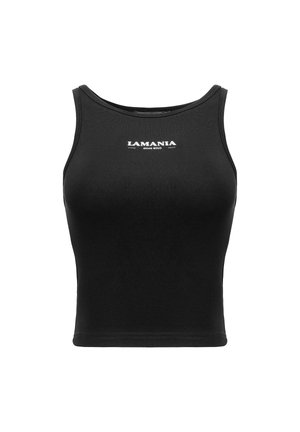 LA MANIA BASIC CROP  - Top - black