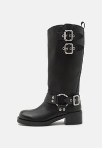 Steve Madden - EASTERN - Stivali texani / biker - black Immagine in miniatura 1