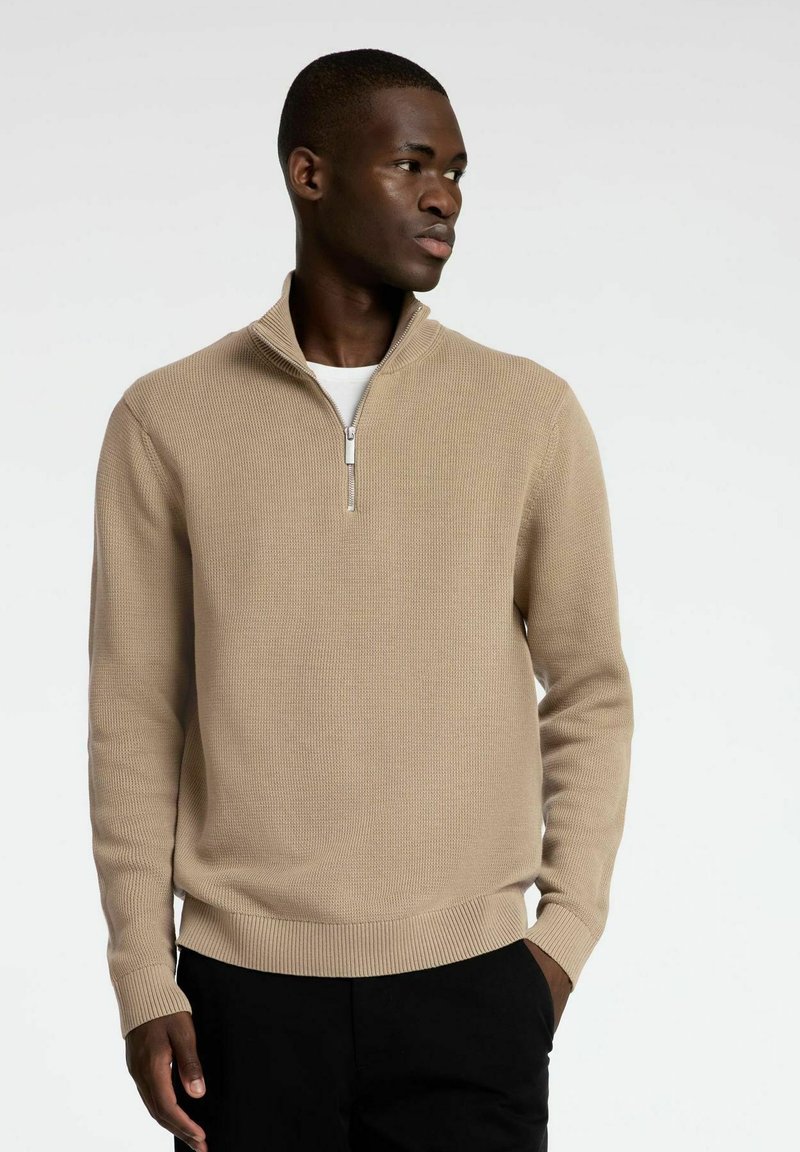 Selected Homme SLHDANE STRUCTURE HALF ZIP - Vesta - kelp