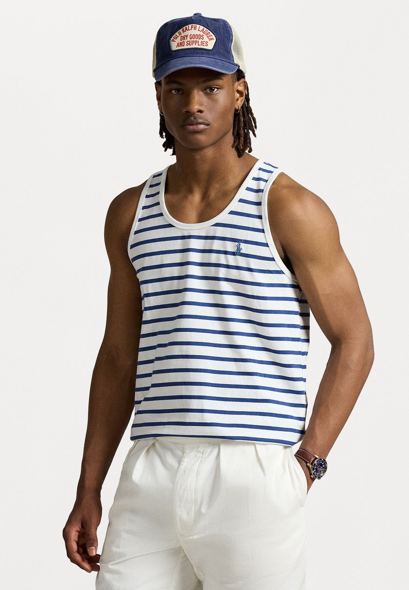 Polo Ralph Lauren - Top - white/old royal, Enlarge