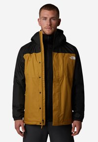 The North Face M QUEST TRICLIMATE JACKET - Giacca outdoor - amber green tnf black