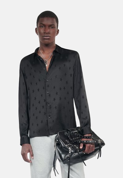 The Kooples CHEMISE JACQUARD À ÉTOILES THE KOOPLES CHEMISE - Chemisier - black