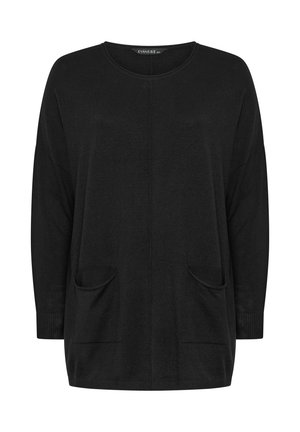 Evans, PLUS SIZE JUMPERS - Pullover - black