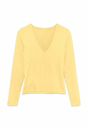 Vero Moda, TOP VMLIVA TOP - T-shirt à manches longues - pale banana